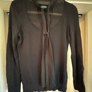 Ralph Lauren Black Knit Sweater